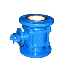 ceramic ball valve for abrasive media industrial use