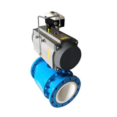 Pneumatic Ceramic Control Ball Valve - Bavolr