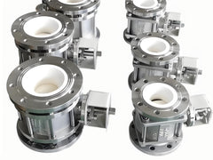 Smooth Stem Ceramic Ball Valve with Mounting Bracket - Bavolr