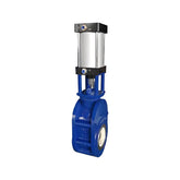 Thin - Type Pneumatic Ceramic Double Gate Valve - Bavolr