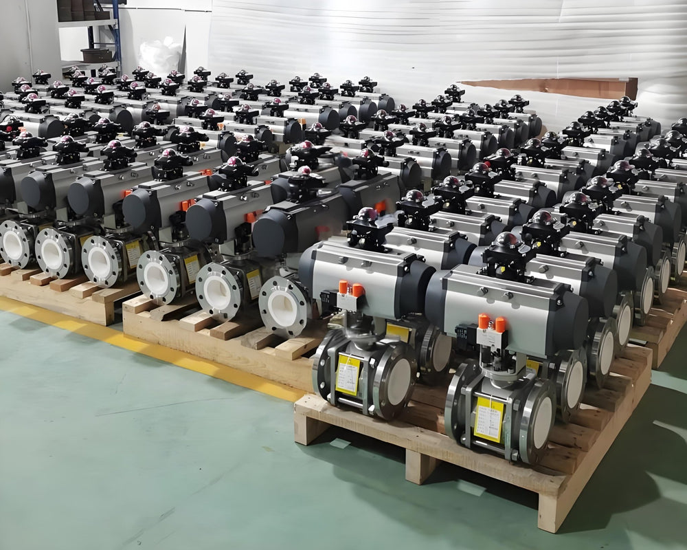 Pneumatic Ceramic Ball Valve - Bavolr