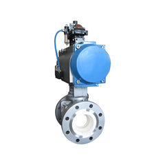 Pneumatic Ceramic Ball Valve - Bavolr
