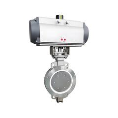 Pneumatic Ceramic Butterfly Valve - Bavolr