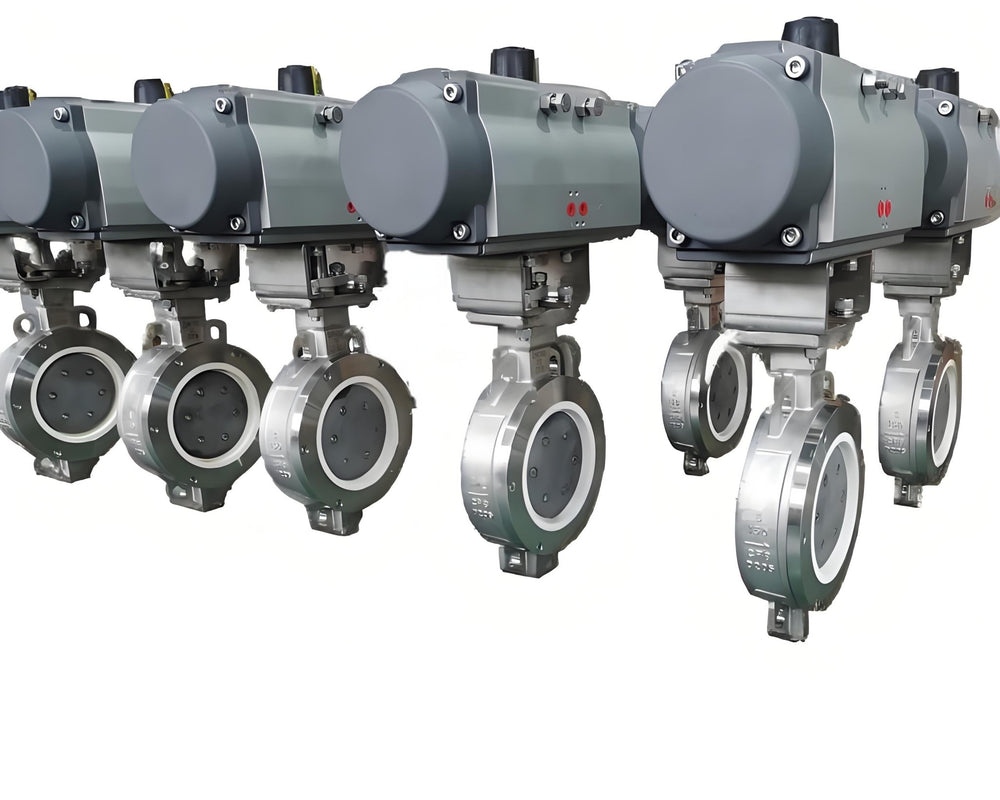 Pneumatic Ceramic Butterfly Valve - Bavolr