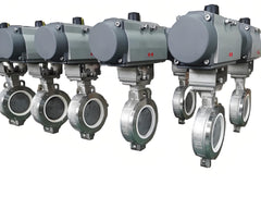 Pneumatic Ceramic Butterfly Valve - Bavolr