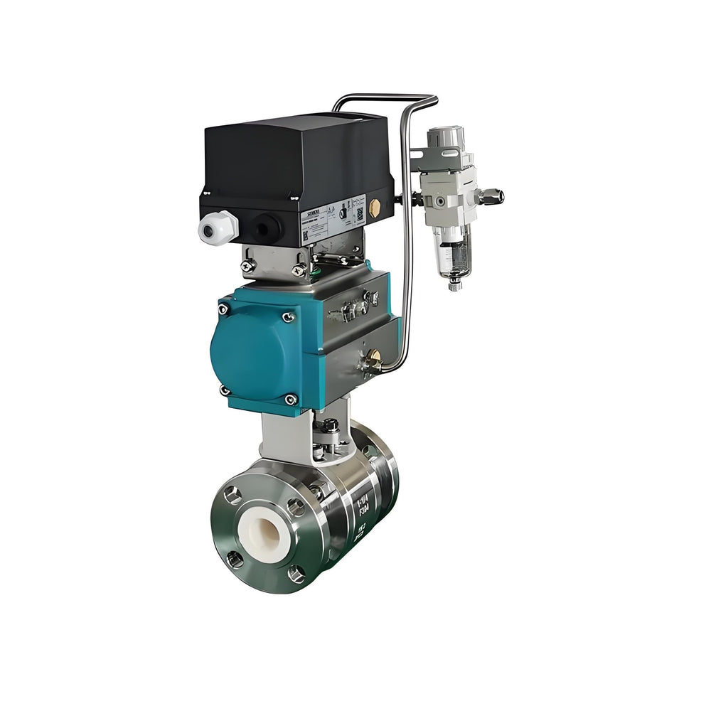 Pneumatic Ceramic Control Ball Valve - Bavolr