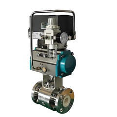 Pneumatic Ceramic Control Ball Valve - Bavolr