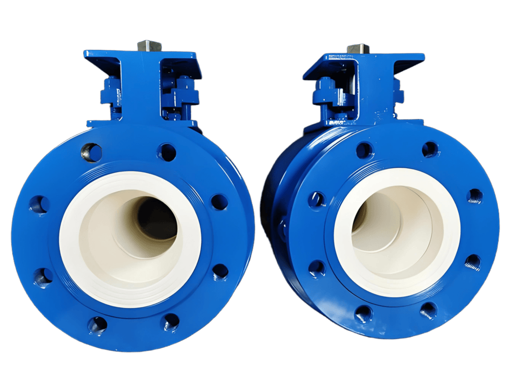 Smooth Stem Ceramic Ball Valve with Mounting Bracket - Bavolr