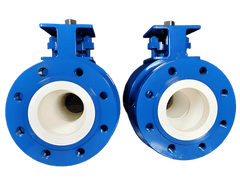 Smooth Stem Ceramic Ball Valve with Mounting Bracket - Bavolr