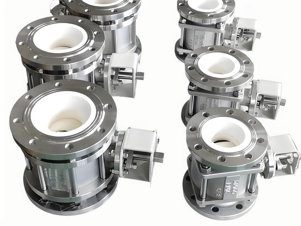 Smooth Stem Ceramic Ball Valve with Mounting Bracket - Bavolr