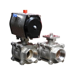 Three - Piece Internal Thread Ceramic Ball Valve - Bavolr