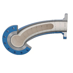 Wear - Resistant Ceramic Elbow Pipes - Bavolr